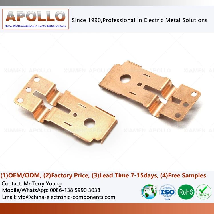 Electrical Contact Metal Copper Stamping Parts