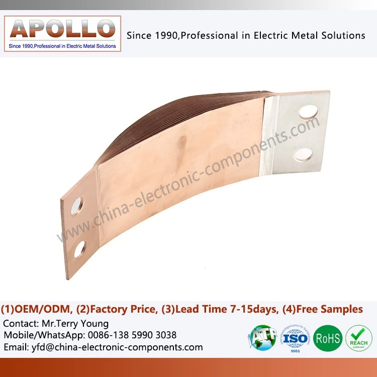 Copper Foil Flexible Busbar Copper Foil Flexible Busbar