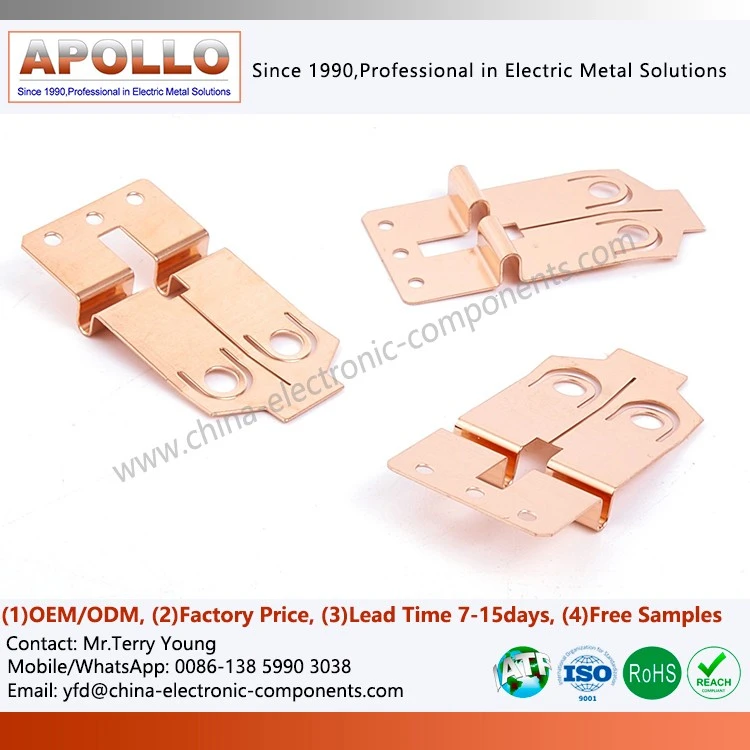 Custom Beryllium Copper Flat Spring